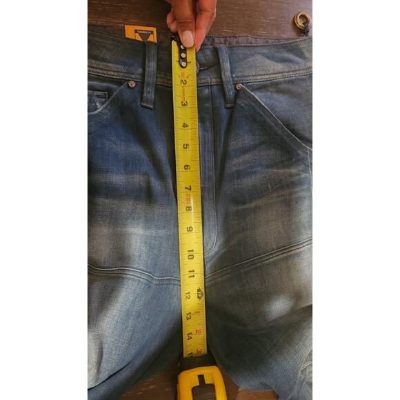 G-STAR Originals Raw Denim G-RAW 3D Roper x Loose Tapered Jeans Cargo 26x33 Blue - Picture 8 of 11